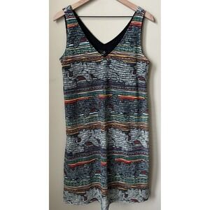 NEW Ronni Nicole Womens Size 10 Multicolor V-neck Sleeveless Short Shift Dress